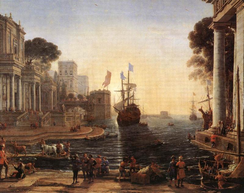 Claude Lorrain Ulysses Returns Chryseis to her Father vgh Germany oil painting art